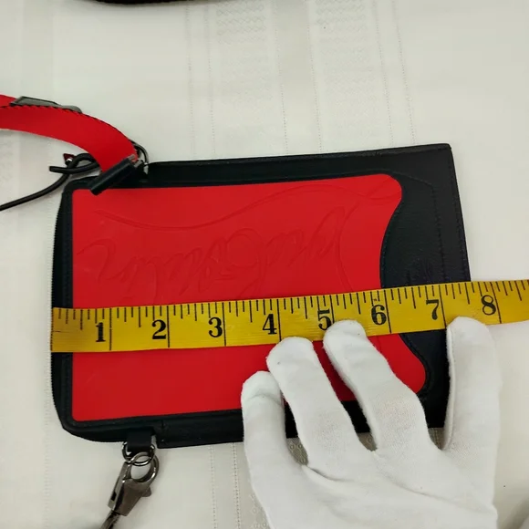 CHRISTIAN LOUBOUTIN Crossbody Bag LOUBILAB phone pouch - Picture 12 of 13
